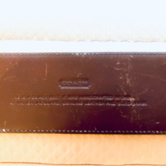 Vintage Coach Logo Belt size Small - Picture 6 of 7